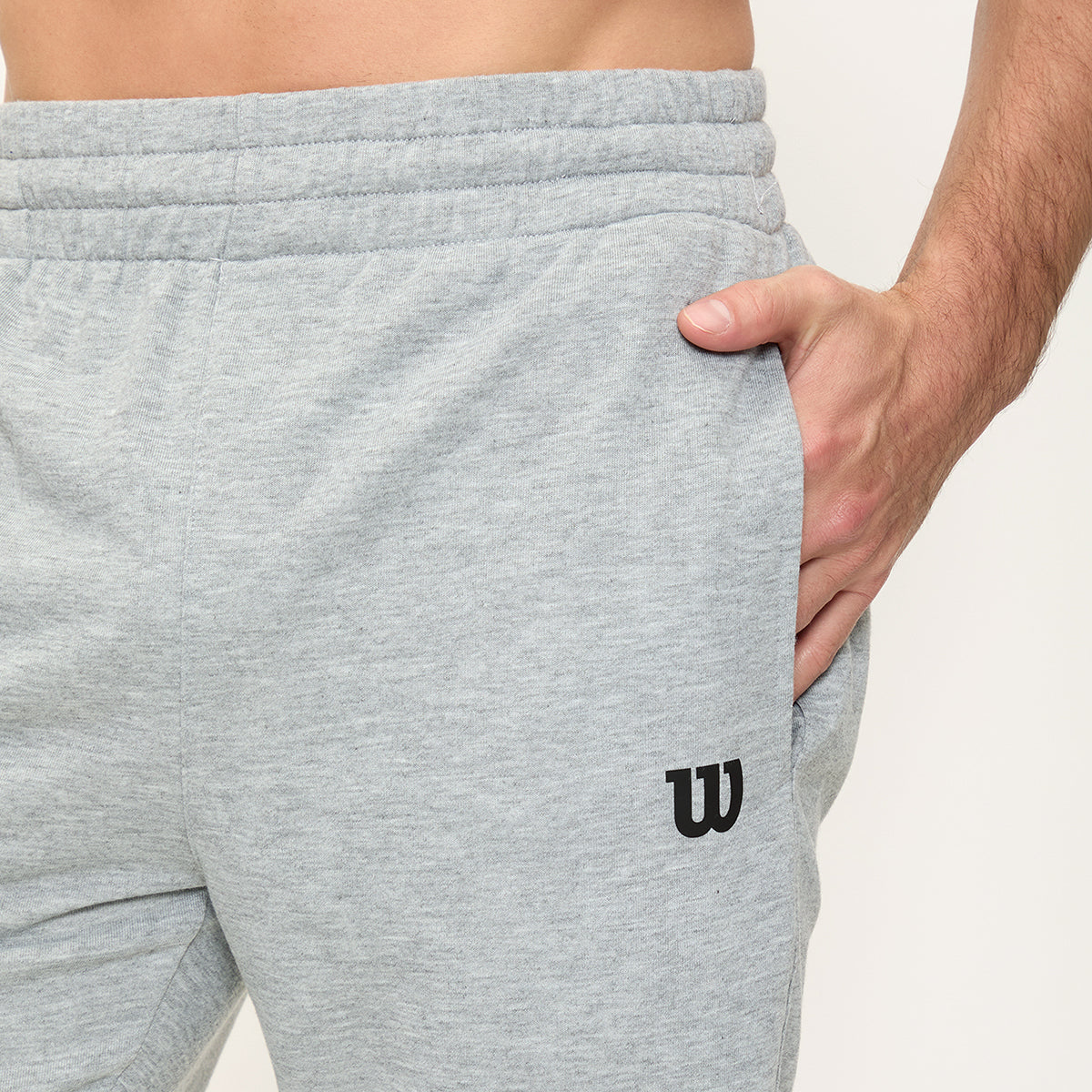 Pants Pantalón Wilson Deportivo French Terry Térmico Cómodo Gris - Sports Center