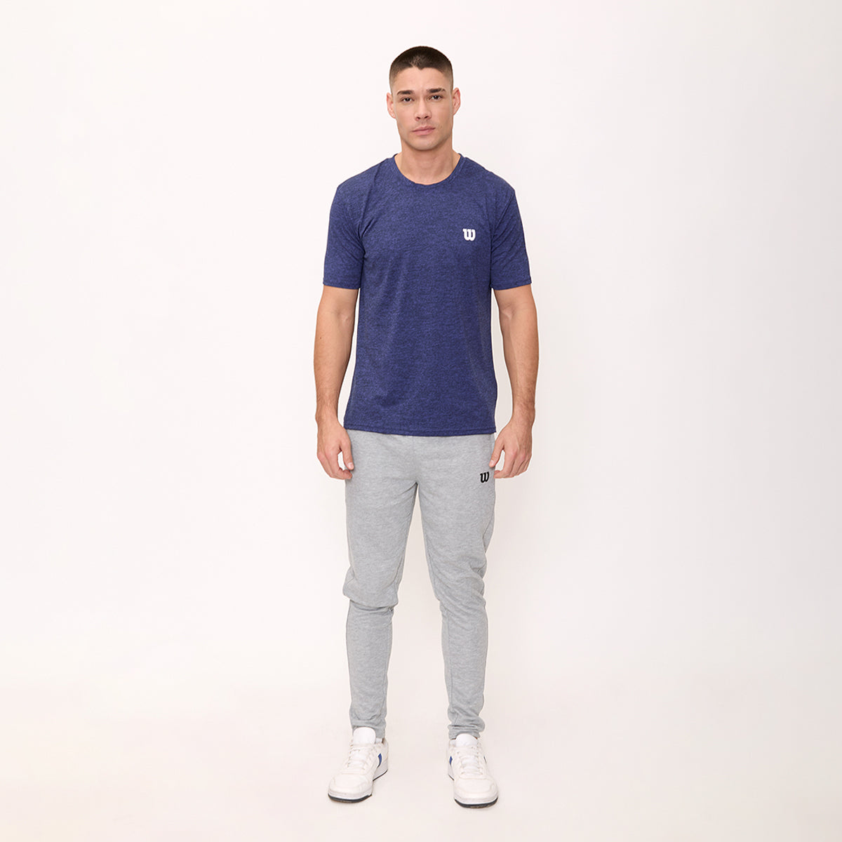 Pants Pantalón Wilson Deportivo French Terry Térmico Cómodo Gris - Sports Center