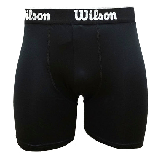 Wilson Boxer Liso de Poliester Color Negro - Sports Center