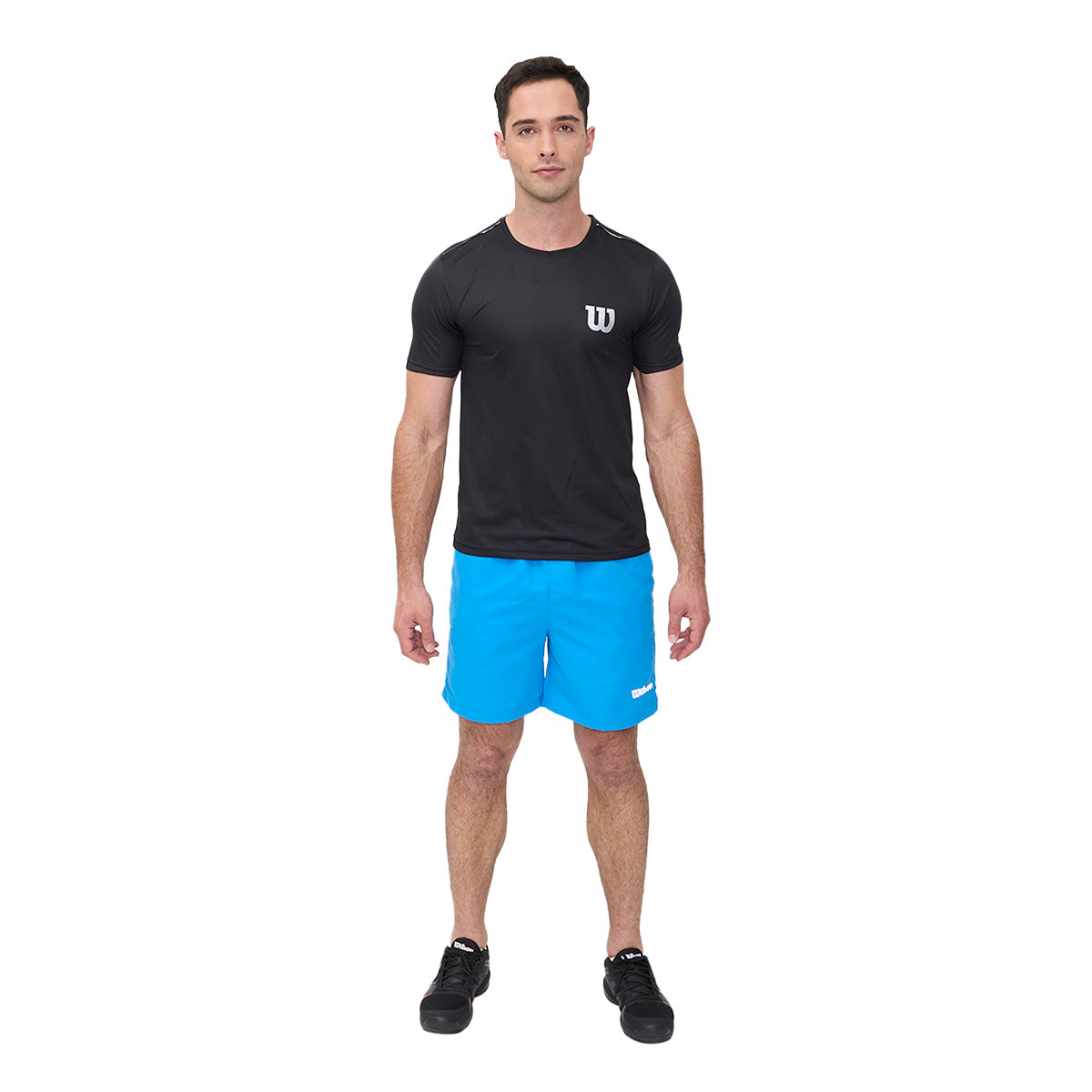 Short Wilson Deportivo Liviano Transpirable Cómodo Azul - Sports Center