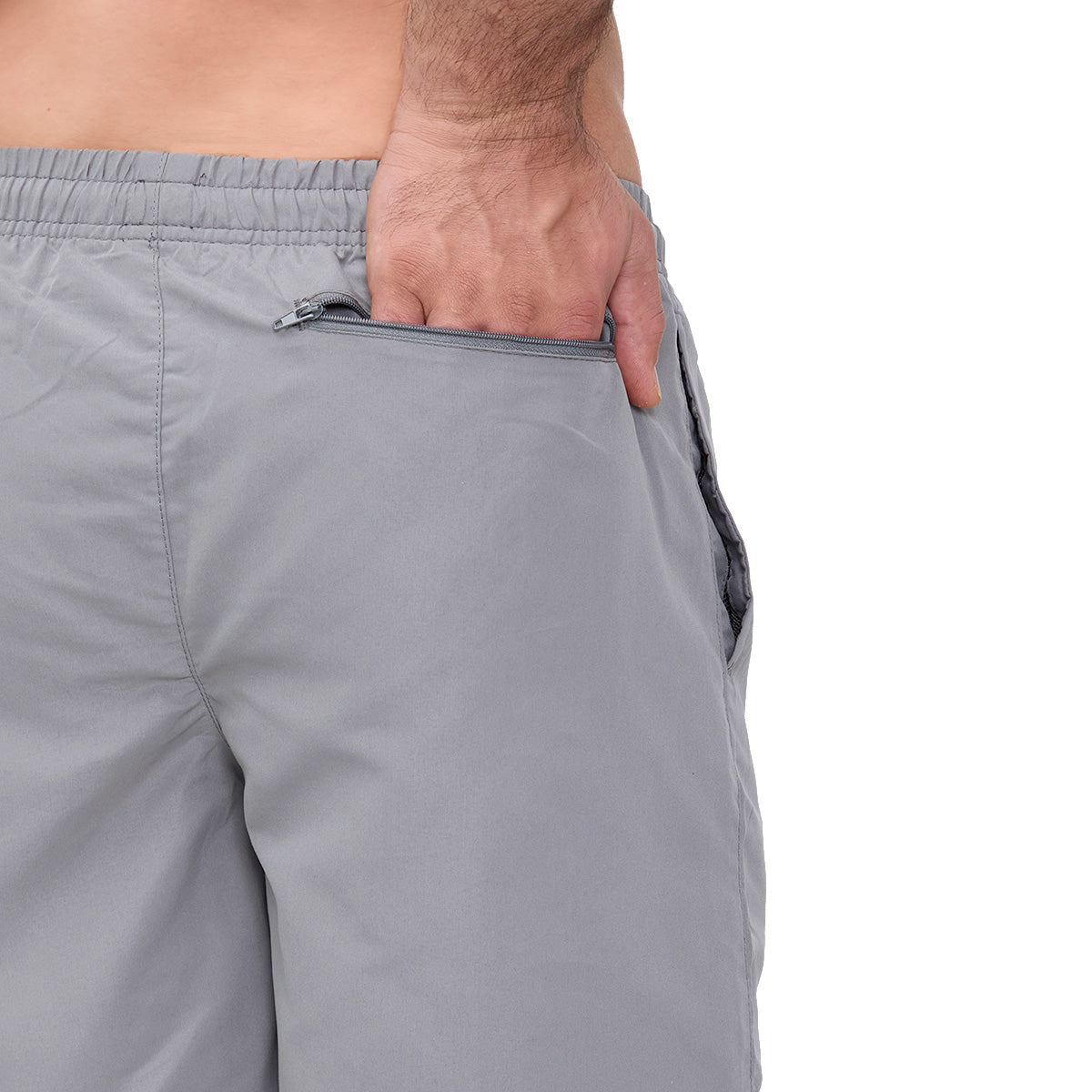 Short Wilson Deportivo Liviano Transpirable Cómodo Gris Oxford - Sports Center