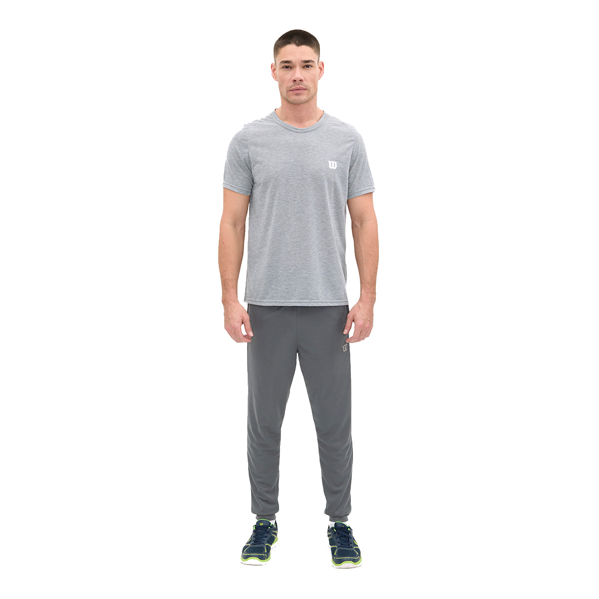 Jogger Deportivo Moda Casual Resistente Elástico Gris Oxford - Sports Center