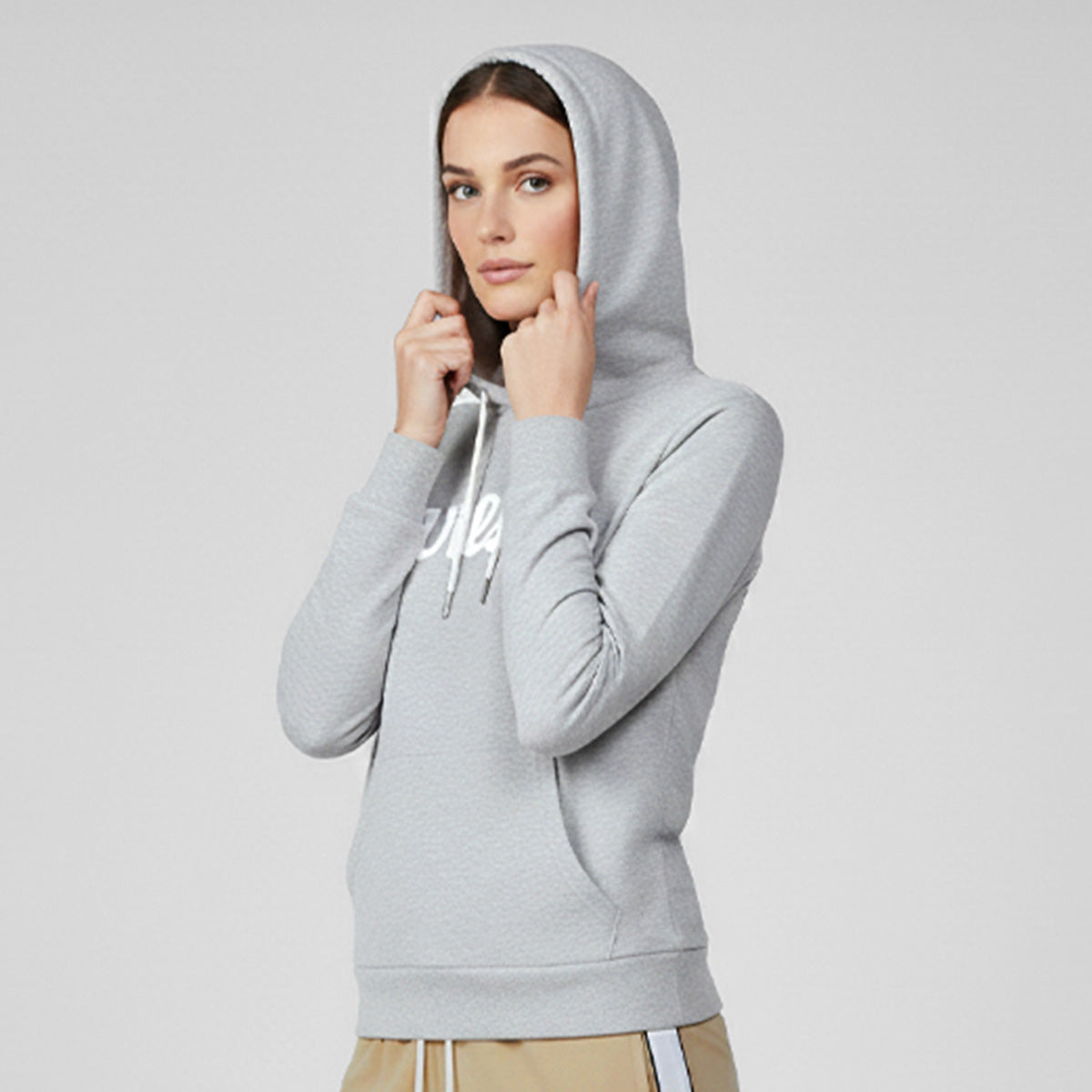 Sudadera Estampada Wilson con gorro French Terry para Mujer - Sports Center