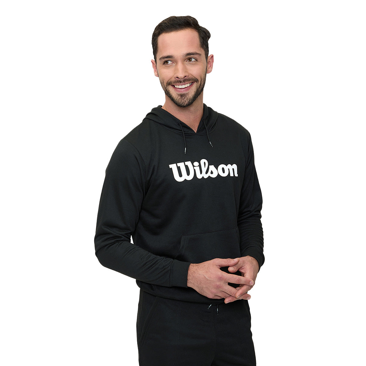 Sudadera Con Gorro Deportiva Wilson Ligera Térmica