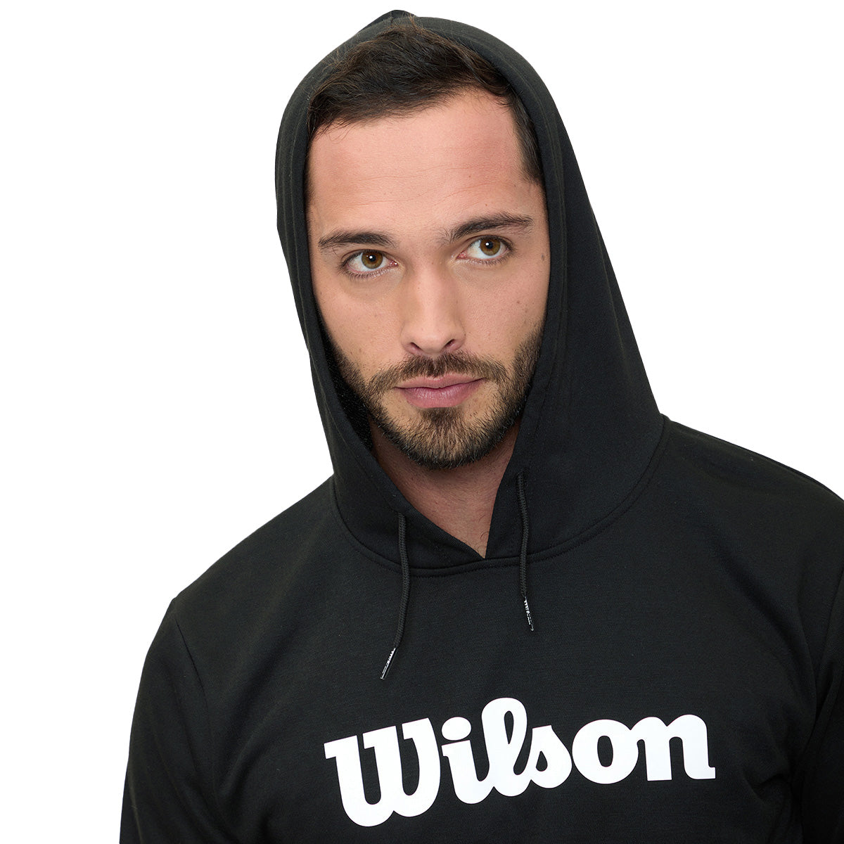 Sudadera Con Gorro Deportiva Wilson Ligera Térmica