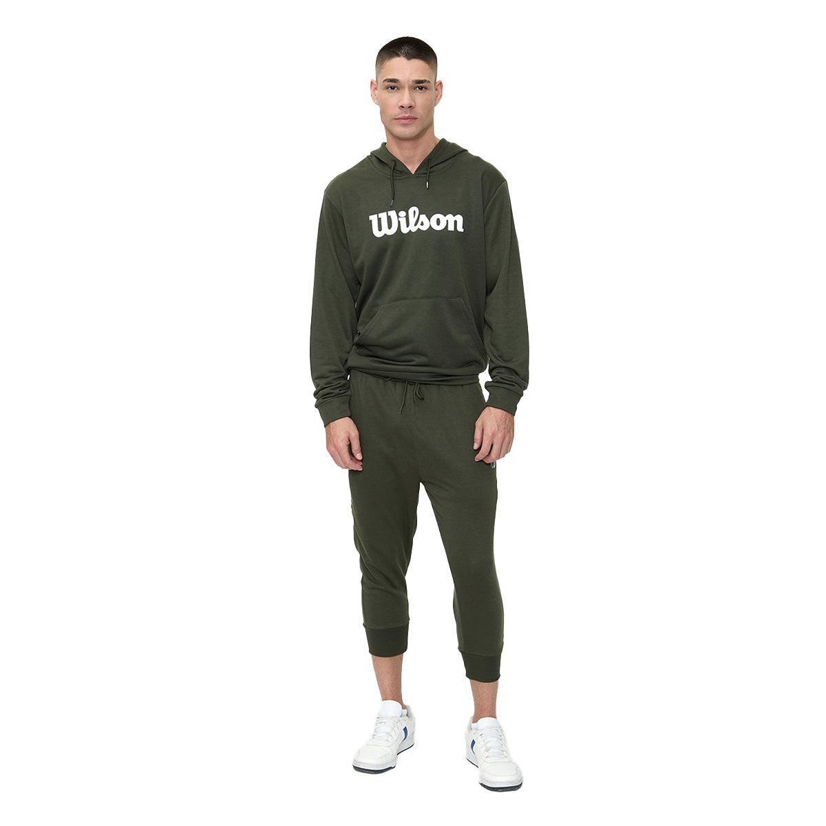Sudadera Wilson Térmica Bolsillo Canguro con Capucha Hombre - Sports Center
