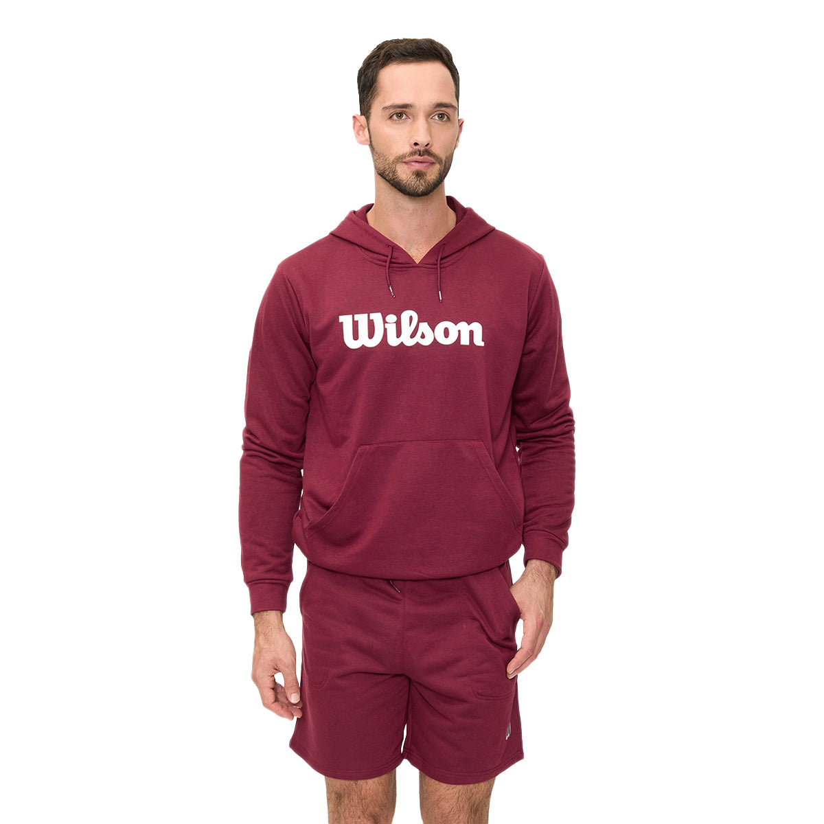Sudadera Con Gorro Deportiva Wilson Ligera Térmica - Sports Center
