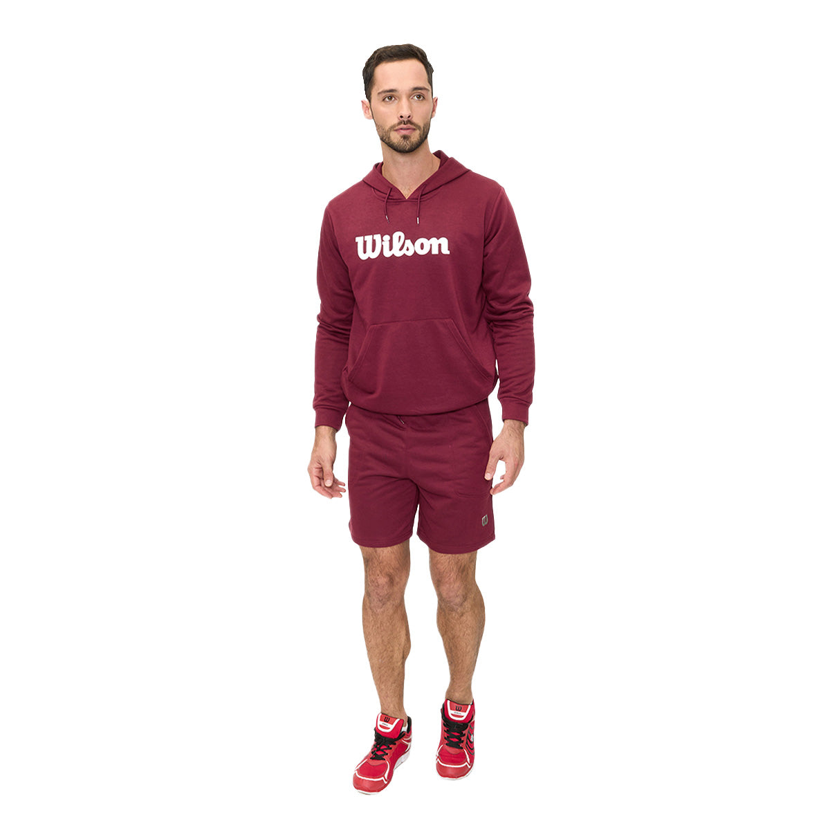 Sudadera Con Gorro Deportiva Wilson Ligera Térmica - Sports Center