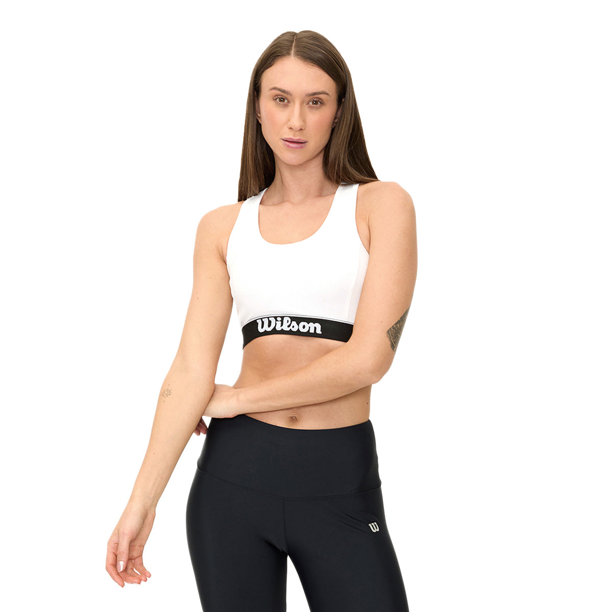 Top Sujetador Deportivo Ligero Cómodo Para Mujer Blanco - Sports Center