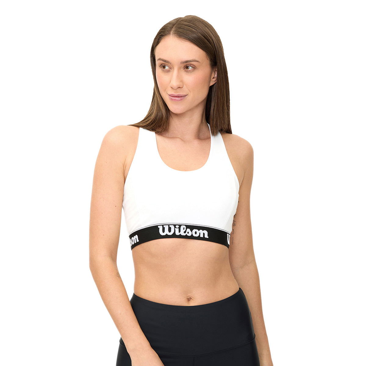 Top Sujetador Deportivo Ligero Cómodo Para Mujer Blanco - Sports Center