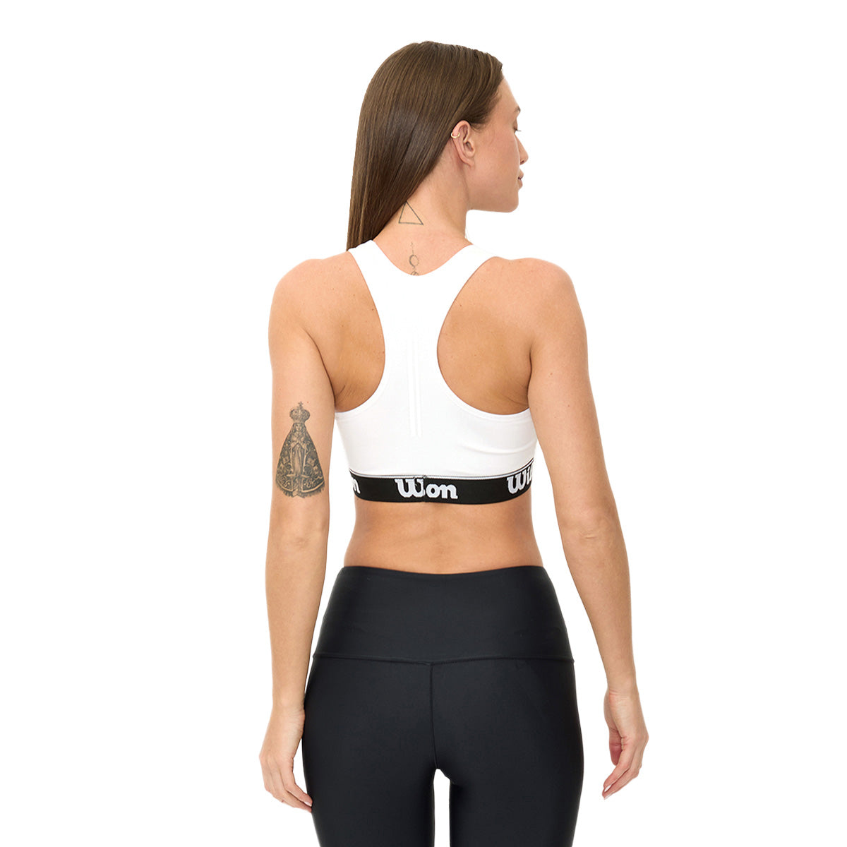 Top Sujetador Deportivo Ligero Cómodo Para Mujer Blanco - Sports Center