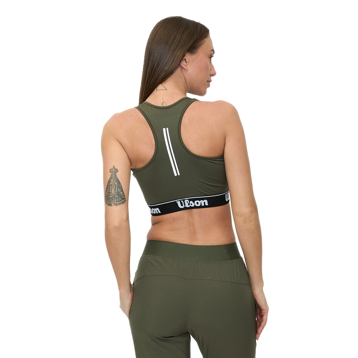 Top Sujetador Deportivo Ligero Cómodo Para Mujer Verde - Sports Center