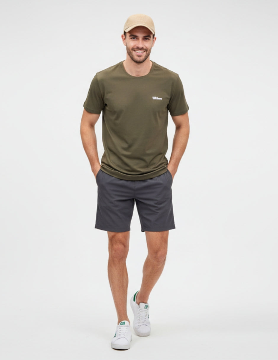 Playera Wilson Ultra ligera Cuello Redondo para Hombre