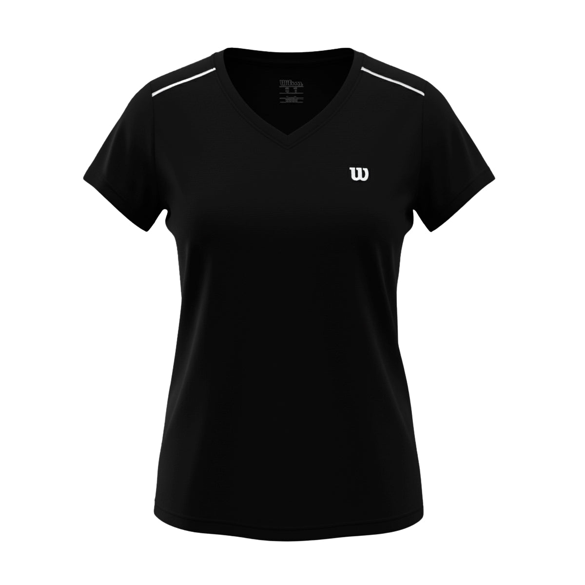 Playera Wilson Cuello V Ventilada para Mujer - Sports Center