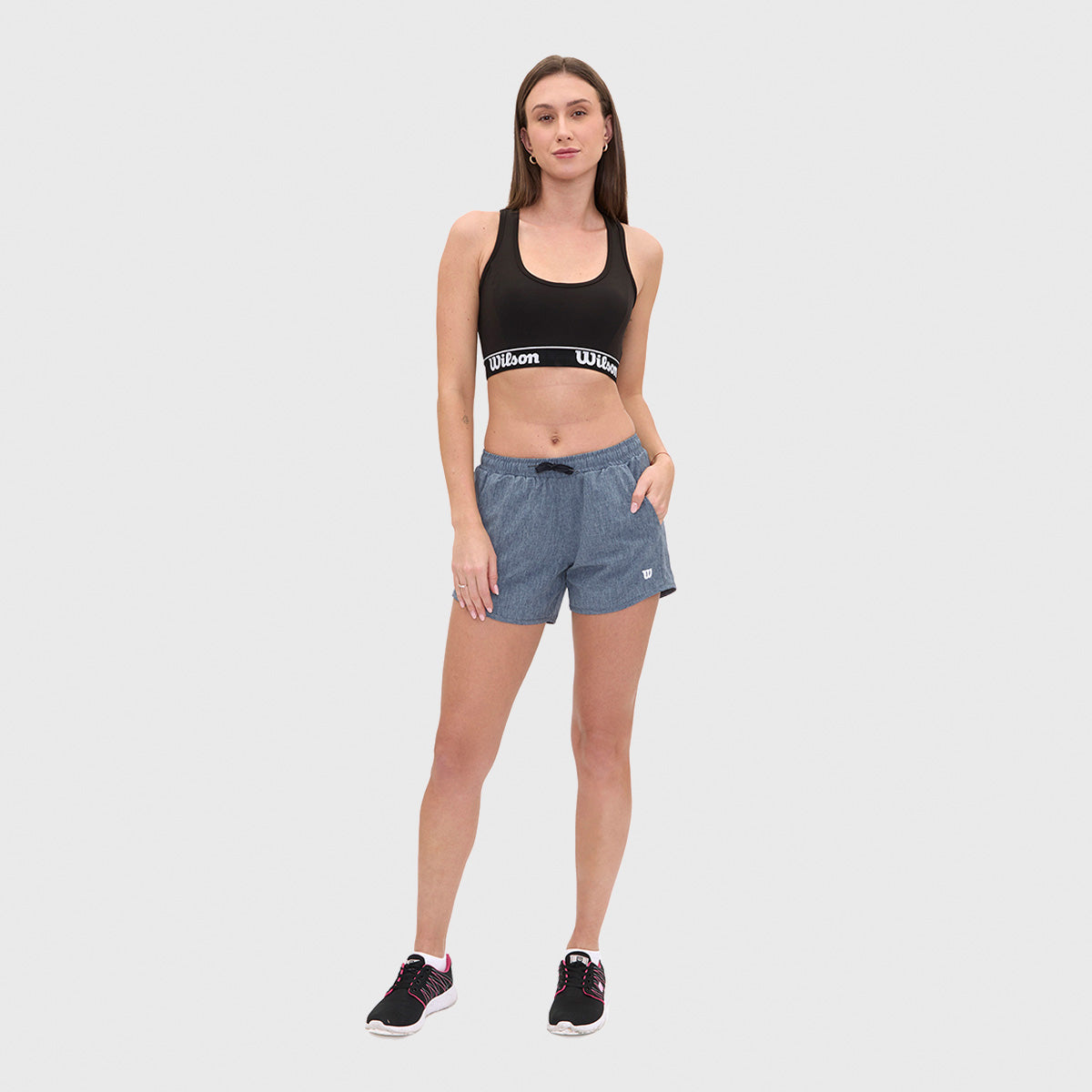 Short Wilson Flex Jaspeado para Mujer - Sports Center