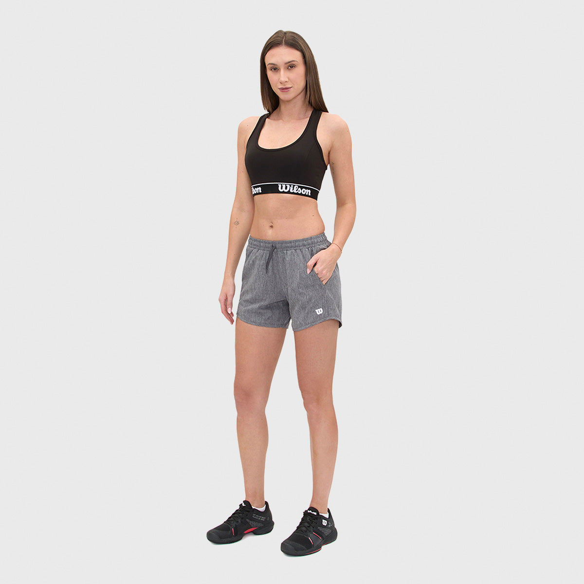 Short Wilson Flex Jaspeado para Mujer - Sports Center