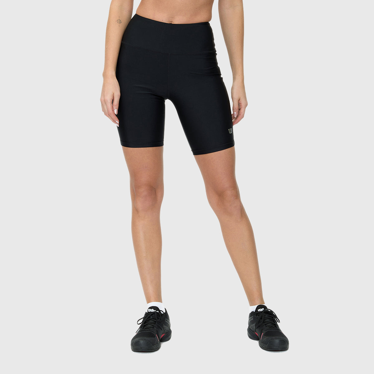 Biker Wilson Tiro alto flexible liso para Mujer - Sports Center