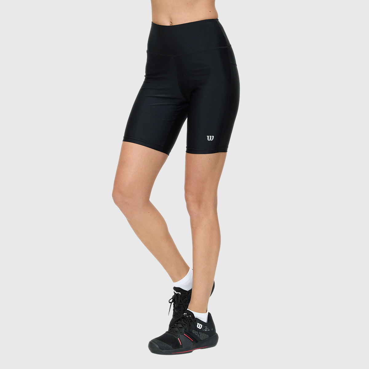 Biker Wilson Tiro alto flexible liso para Mujer - Sports Center
