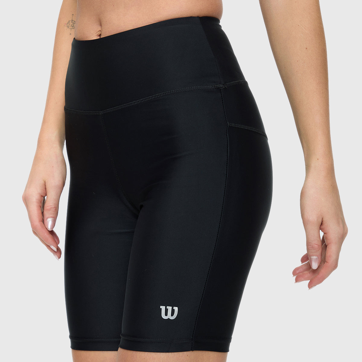 Biker Wilson Tiro alto flexible liso para Mujer - Sports Center