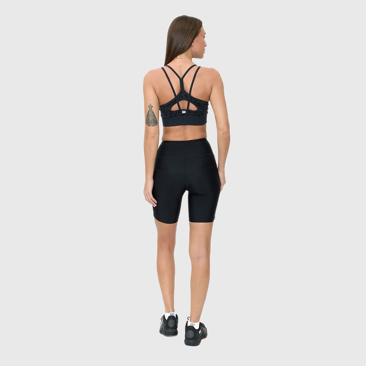 Biker Wilson Tiro alto flexible liso para Mujer - Sports Center
