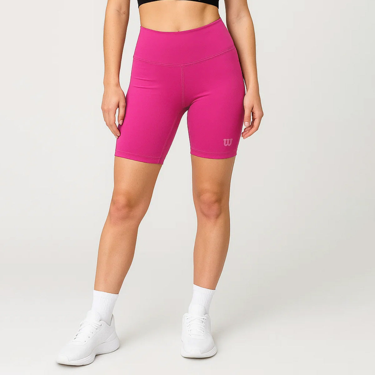 Biker Wilson Tiro Alto Flexible Liso para Mujer