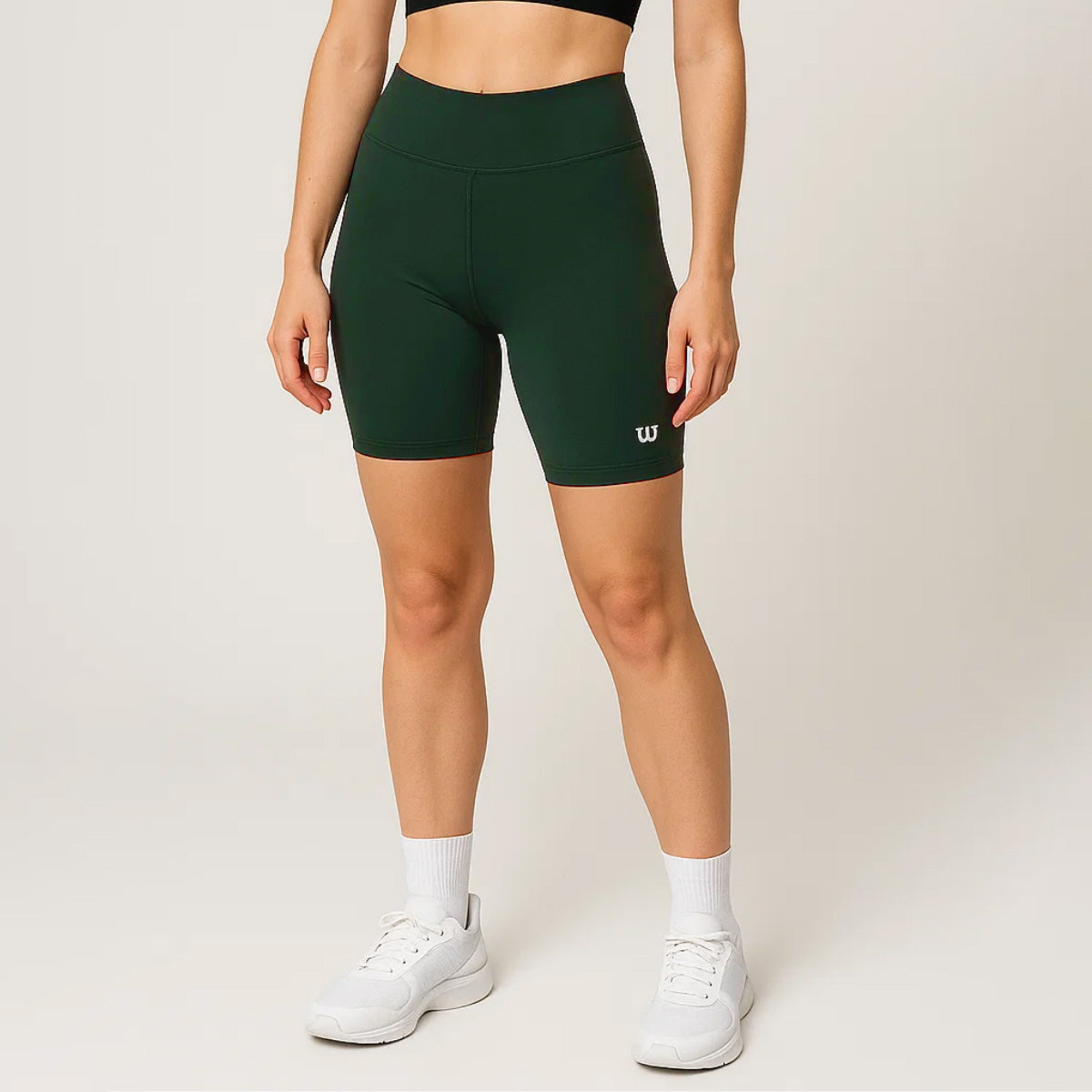 Biker Wilson Tiro Alto Flexible Liso para Mujer