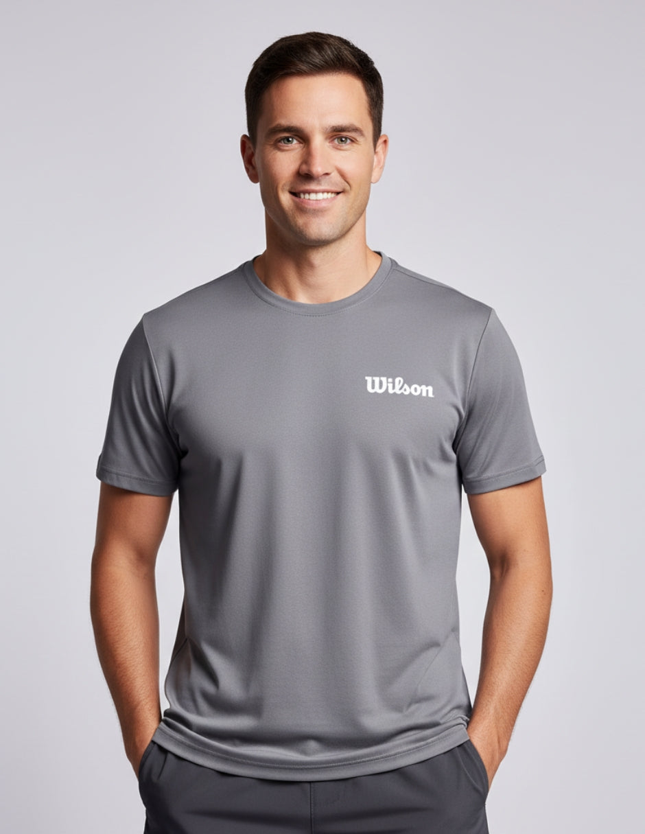 Playera Wilson Ultra ligera Cuello Redondo para Hombre