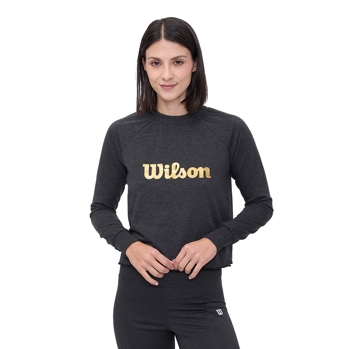 Sudadera Corta Wilson Cuello redondo para mujer - Sports Center