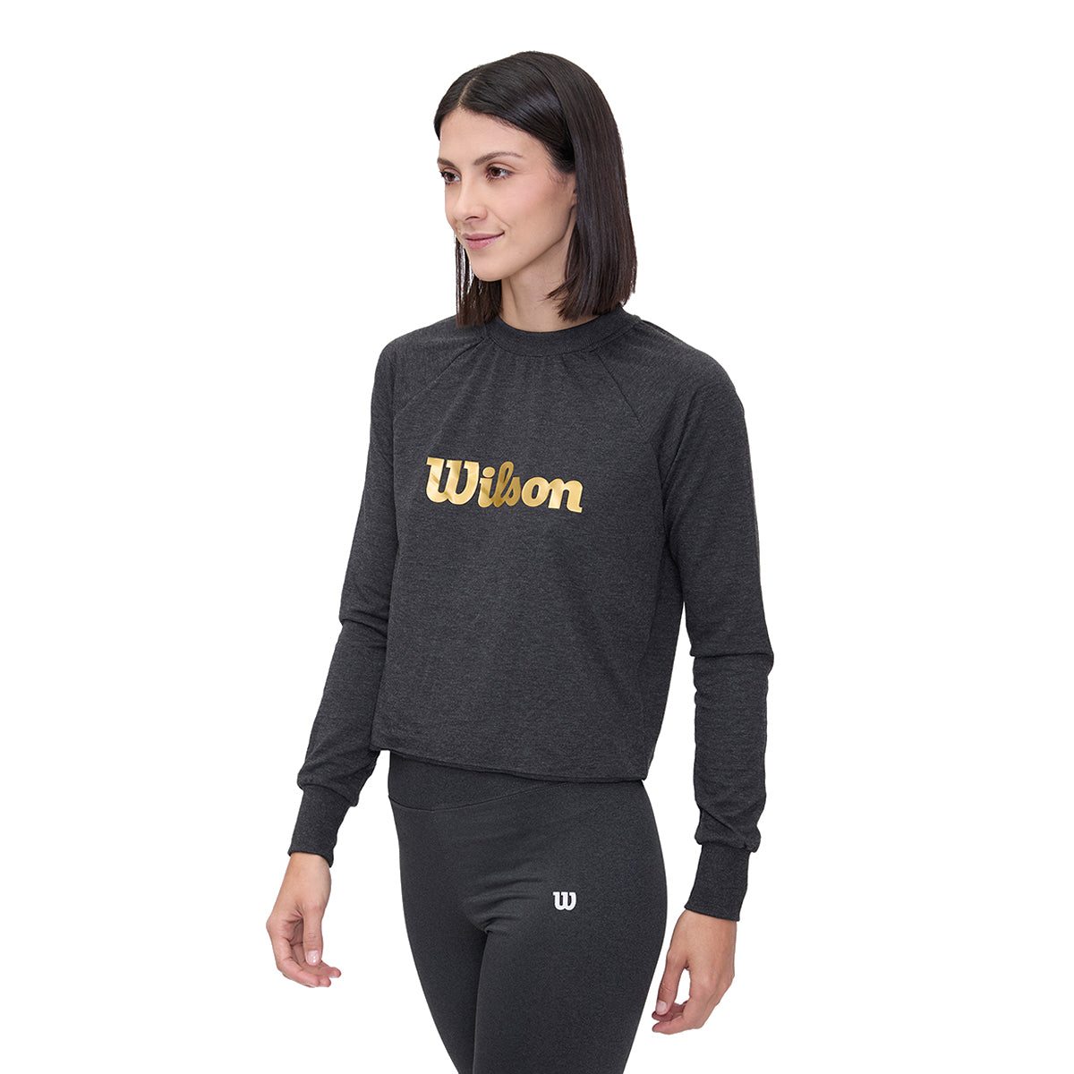 Sudadera Corta Wilson Cuello redondo para mujer - Sports Center