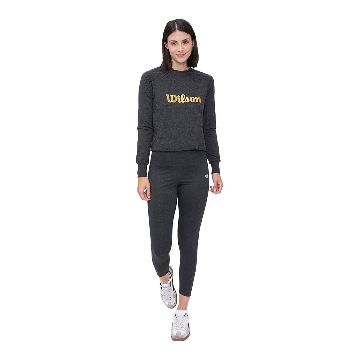 Sudadera Corta Wilson Cuello redondo para mujer - Sports Center