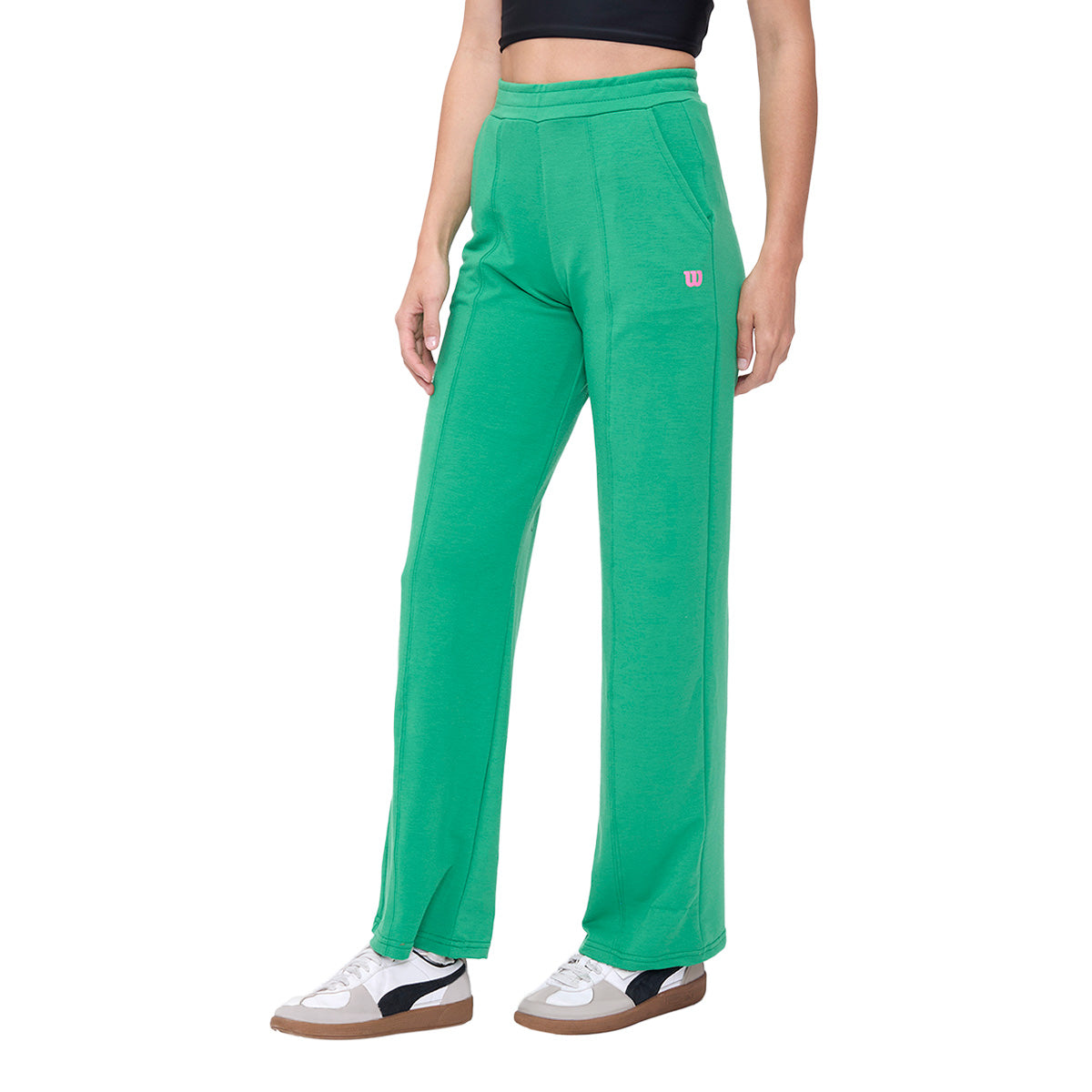 Pantalón Pierna solida Wilson Deportivo Estilo French Terry para Mujer - Sports Center