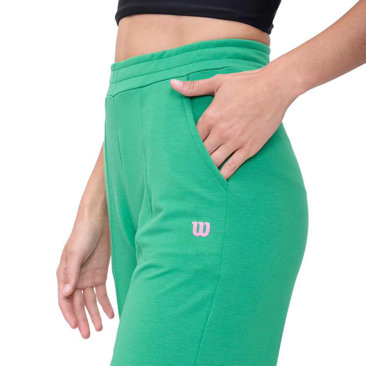 Pantalón Pierna solida Wilson Deportivo Estilo French Terry para Mujer - Sports Center