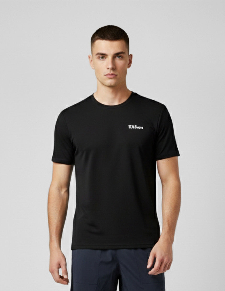Playera Wilson Ultra ligera Cuello Redondo para Hombre