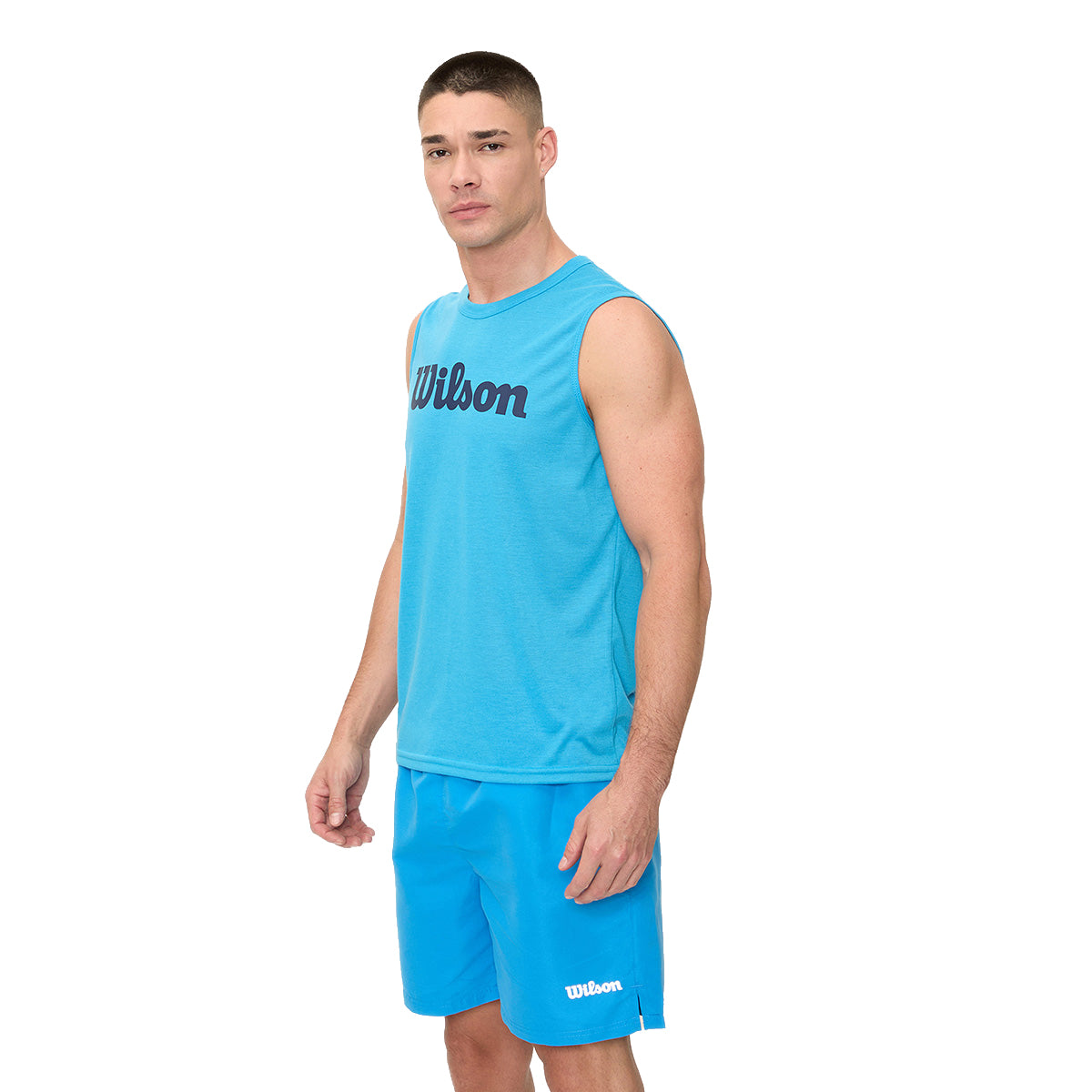 Camiseta Wilson Estampada Cuello Redondo Hombre - Sports Center