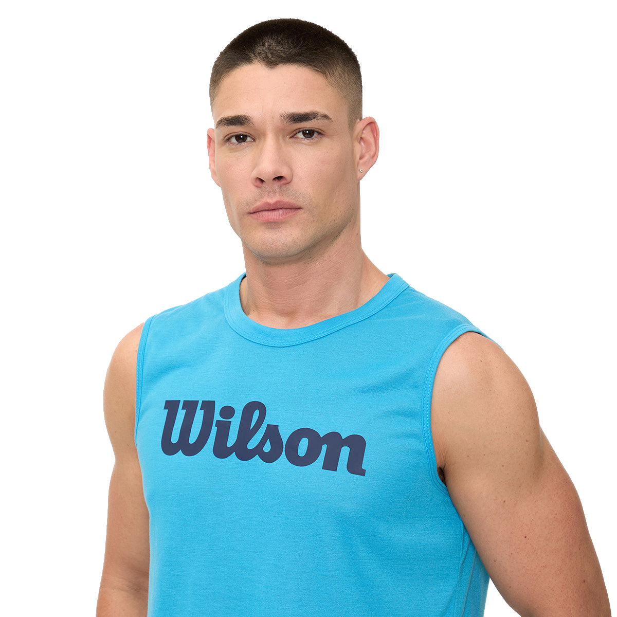 Camiseta Wilson Estampada Cuello Redondo Hombre - Sports Center