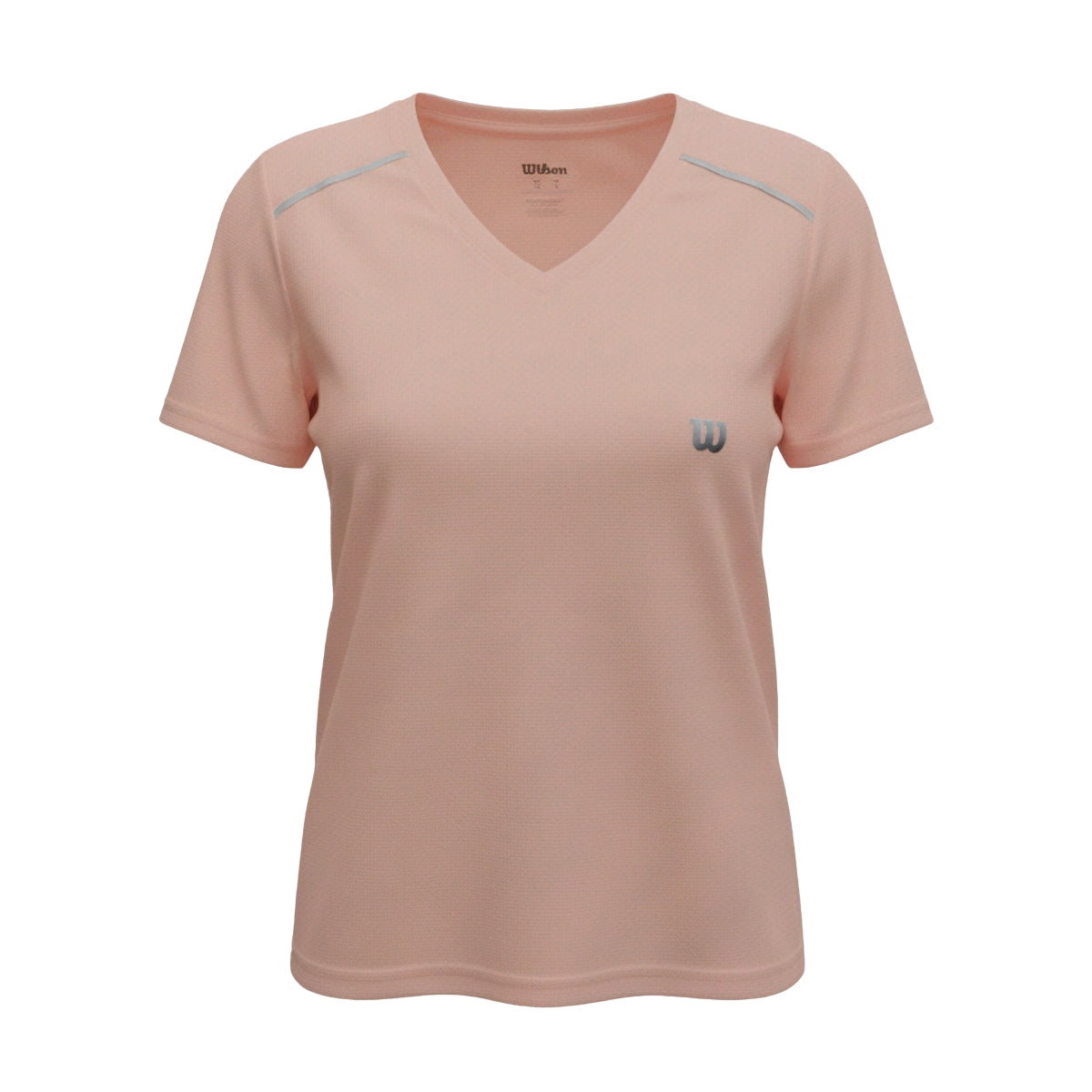 Playera Wilson Cuello V Ventilada para Mujer - Sports Center