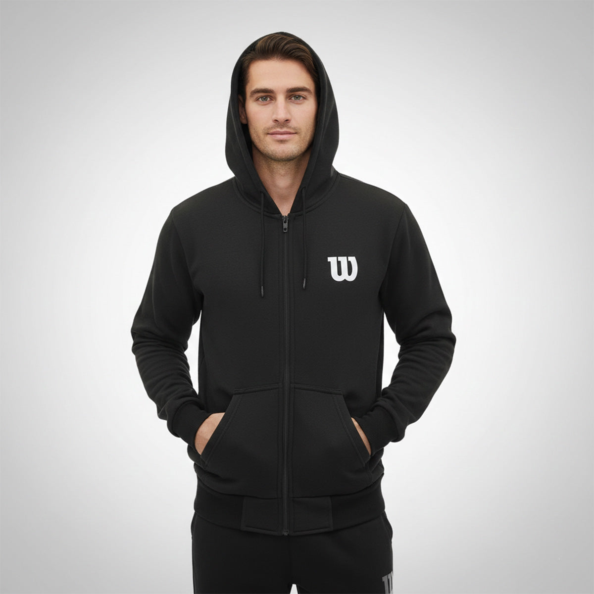 Chamarra Wilson Afelpada con Gorro para Hombre