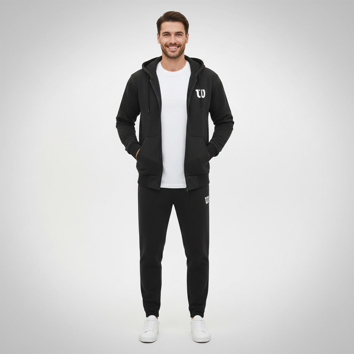 Chamarra Wilson Afelpada con Gorro para Hombre