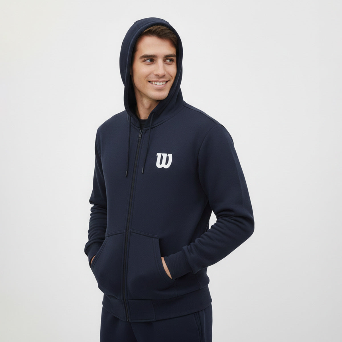 Chamarra Wilson Afelpada con Gorro para Hombre