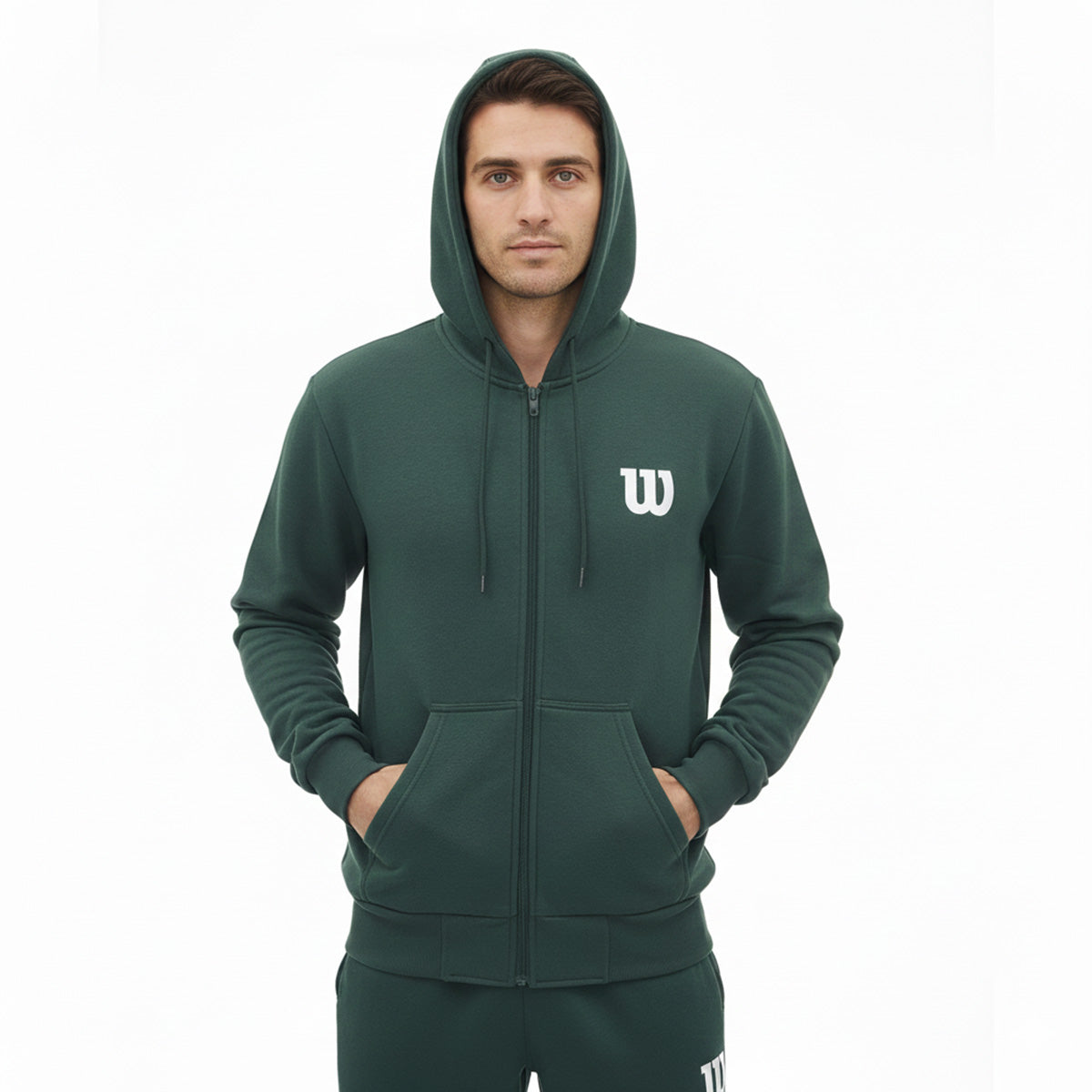 Chamarra Wilson Afelpada con Gorro para Hombre