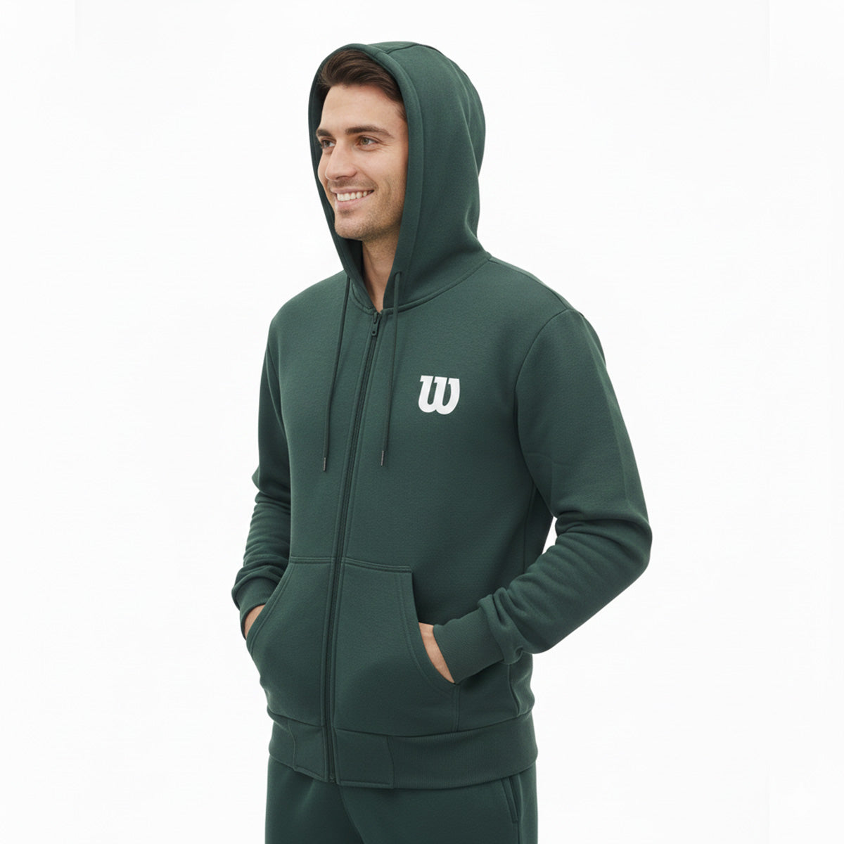 Chamarra Wilson Afelpada con Gorro para Hombre