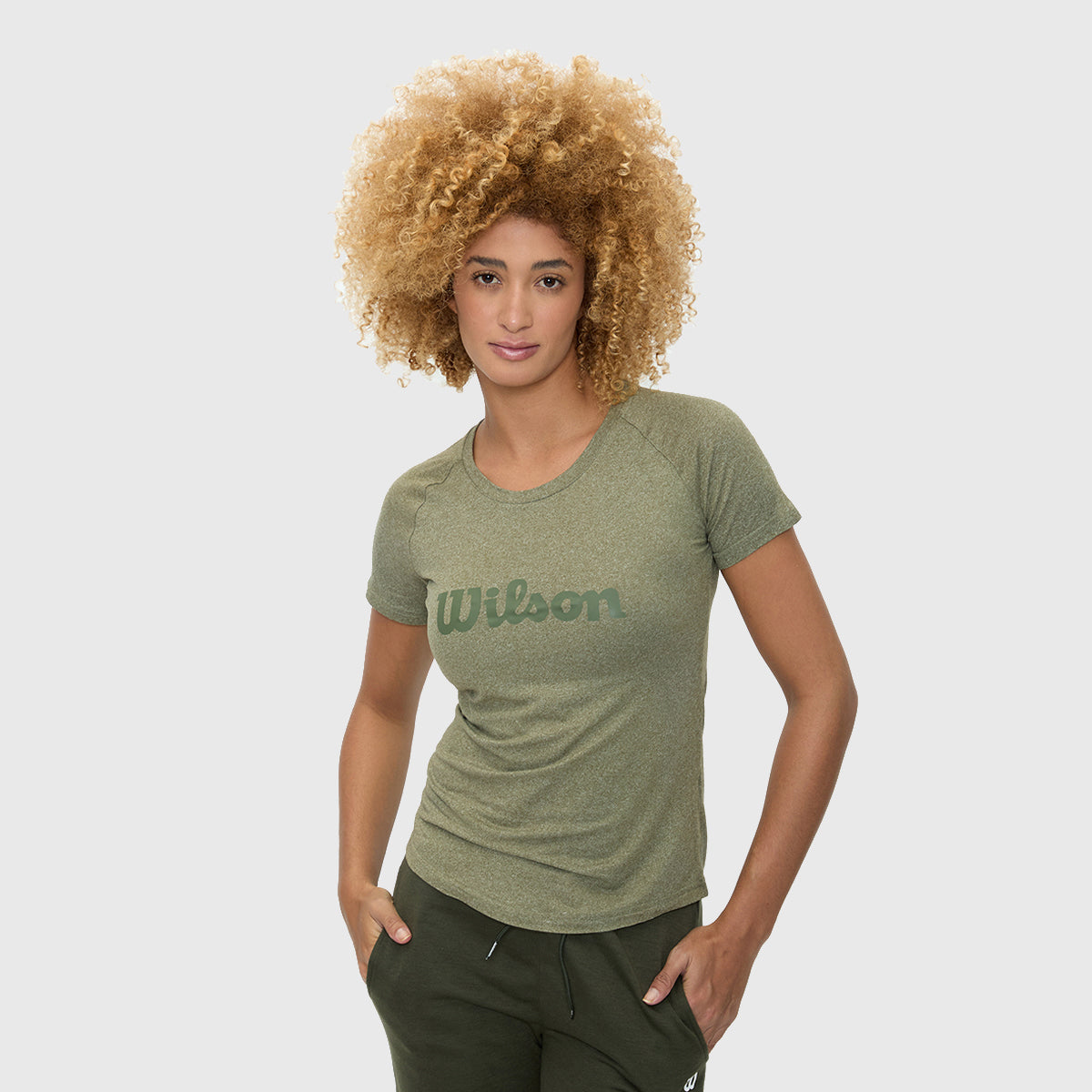 Playera Wilson Cuello redondo Estampada para Mujer - Sports Center
