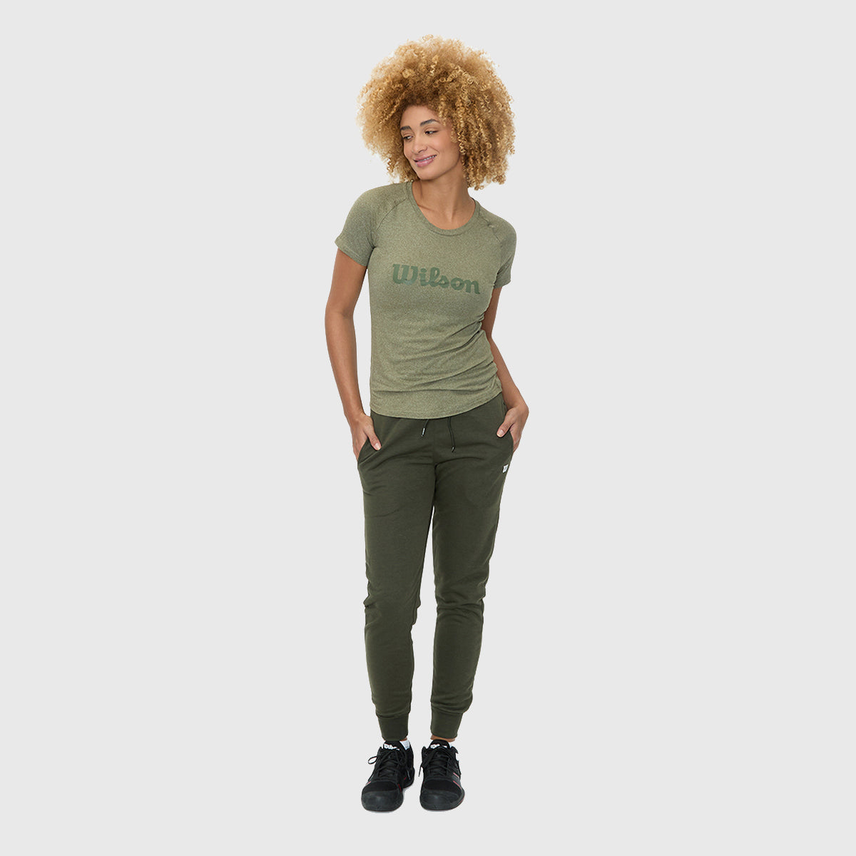 Playera Wilson Cuello redondo Estampada para Mujer - Sports Center