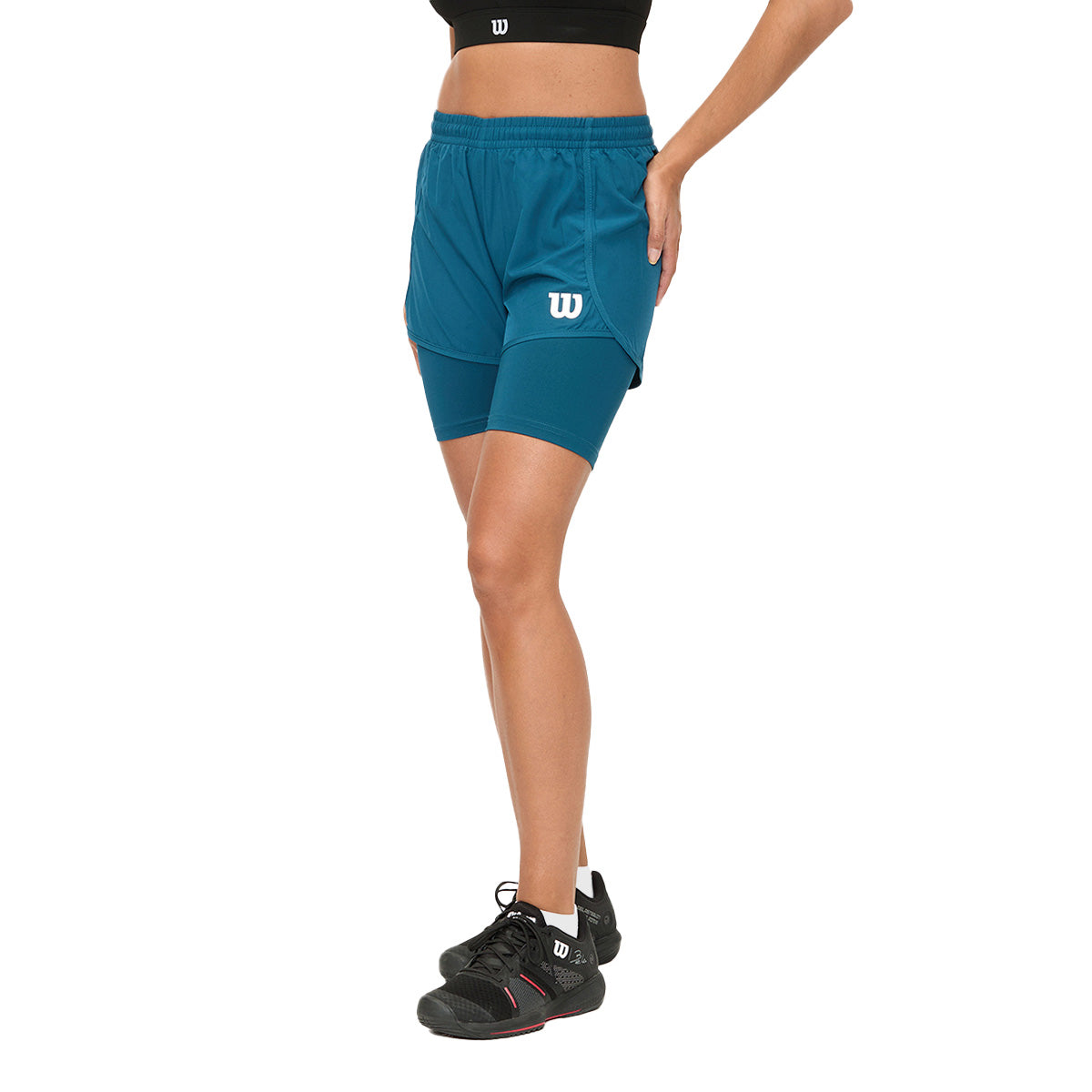 Short con Biker Wilson Transpirable para Mujer - Sports Center