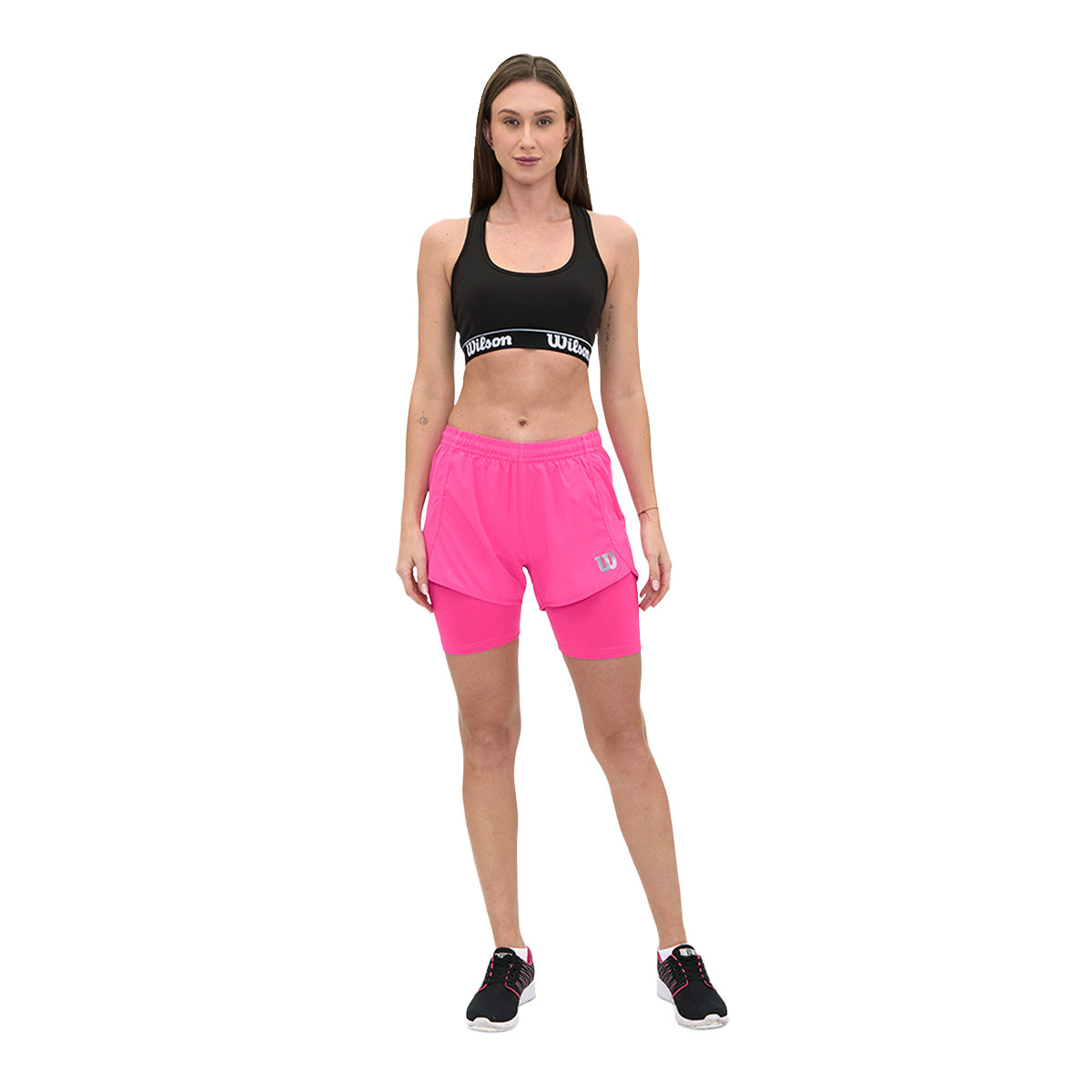 Short con Biker Wilson Transpirable para Mujer - Sports Center