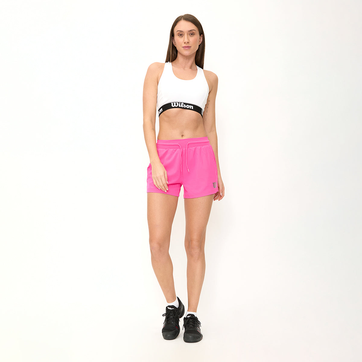 Short Wilson pretina licra Flex para Mujer Rosa - Sports Center