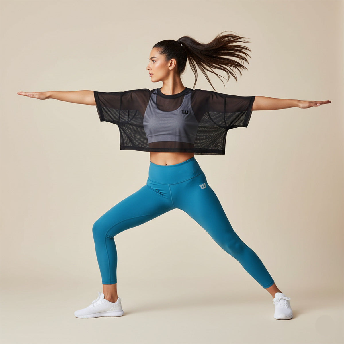 Legging Wilson Flexible Cintura Alta para Mujer - Sports Center