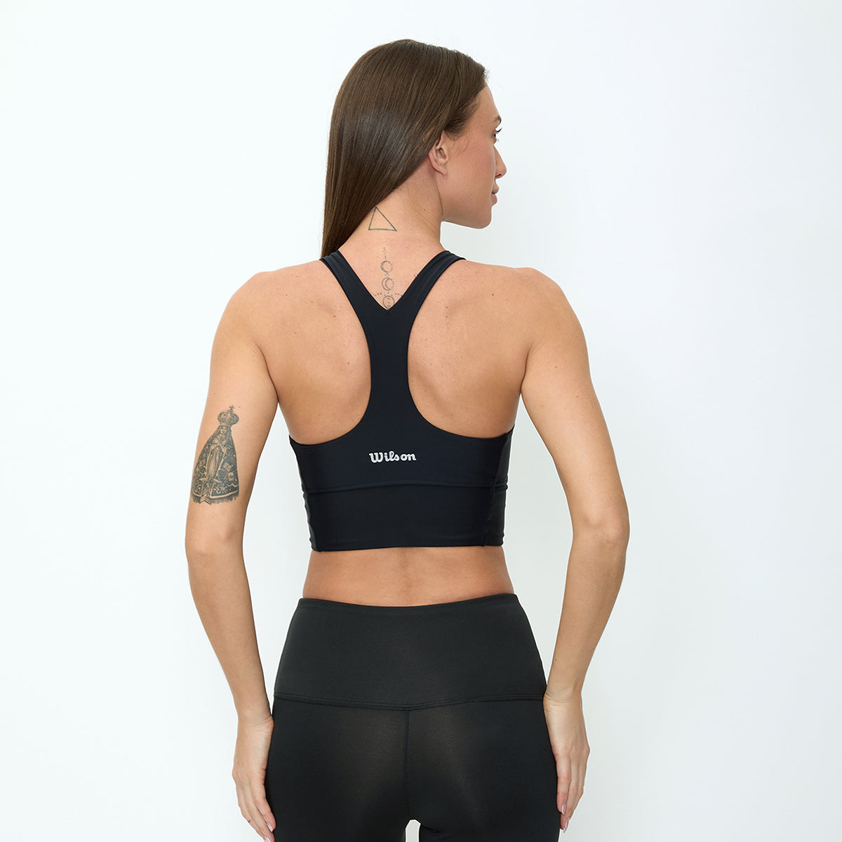 Top Wilson Flexible para Mujer Negro - Sports Center