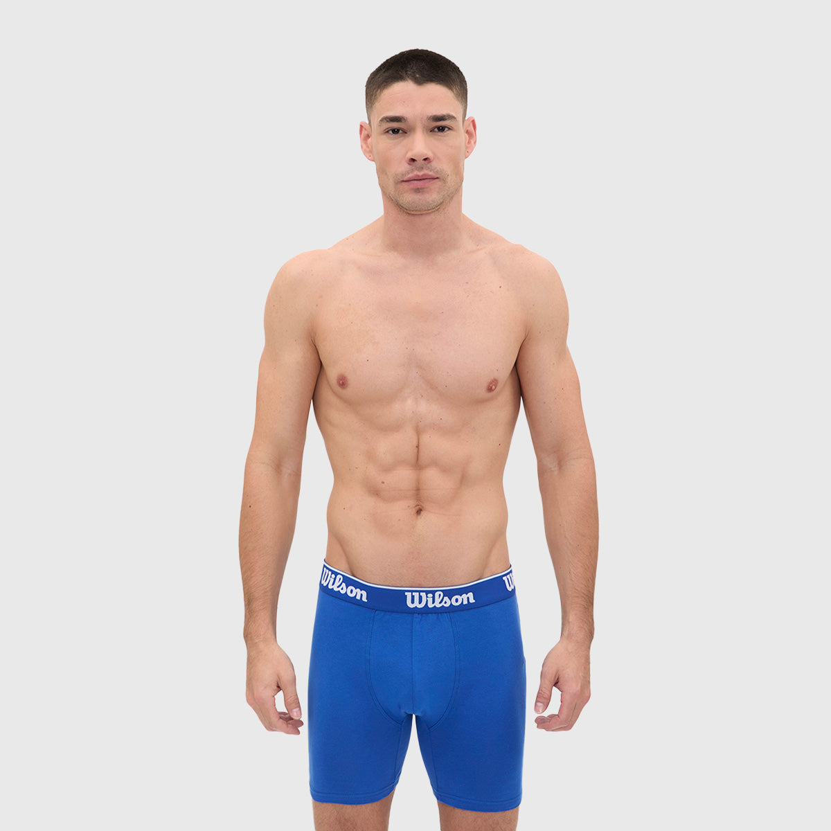 Boxer Liso Wilson Ultra Suave Para Hombre Azul Rey - Sports Center
