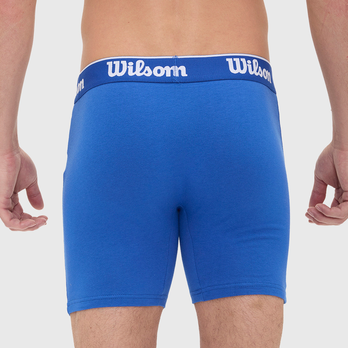 Boxer Liso Wilson Ultra Suave Para Hombre Azul Rey - Sports Center
